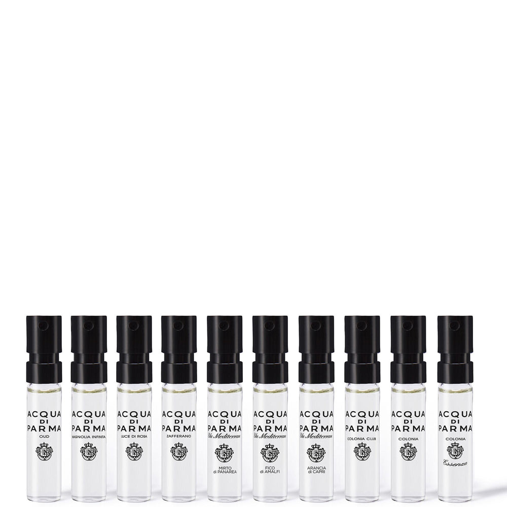 Les 10 miniatures Acqua di Parma du coffret Sélection