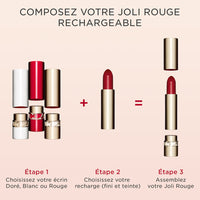 Clarins - Joli Rouge Velvet La Recharge Rouge à lèvres fini mat