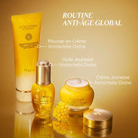 L'Occitane Mouse En Crème Nettoyante - Immortelle Divine