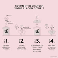 Guerlain La petite robe noire - Le flacon de coeur eau de parfum intense