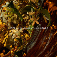 Guerlain Cuir Intense - note cuir, osmanthus, cèdre