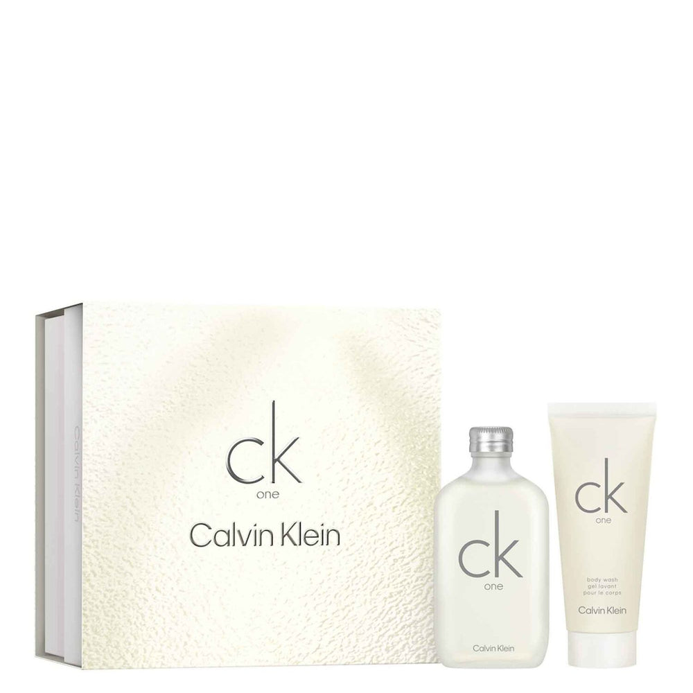 Coffret Calvin Klein CK One Eau de Toilette 100 ml et gel douche 100 ml
