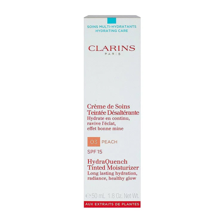 Clarins - Crème teintée désaltérante SPF15 - 03 Peach-Parfumerie Olara-1