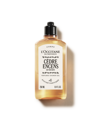 L'Occitane - Gel Douche parfumé Cèdre Encens (Eau des Baux)-Parfumerie Olara-1