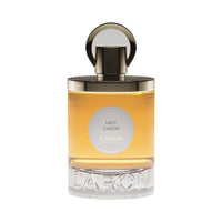 Lady Caron - Eau de parfum de Caron, flacon sur fond blanc