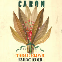 Affiche d’archive Caron pour Tabac Blond et Tabac Noir