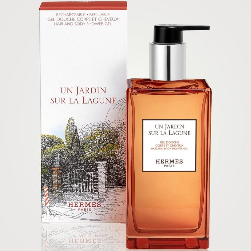 Hermès Un Jardin Sur La Lagune - Gel doccia per corpo e capelli