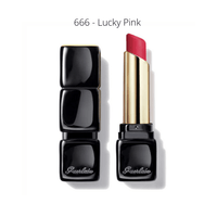 Guerlain KissKiss Tender Matte - 666 Lucy Pink -Parfumerie Olara-1