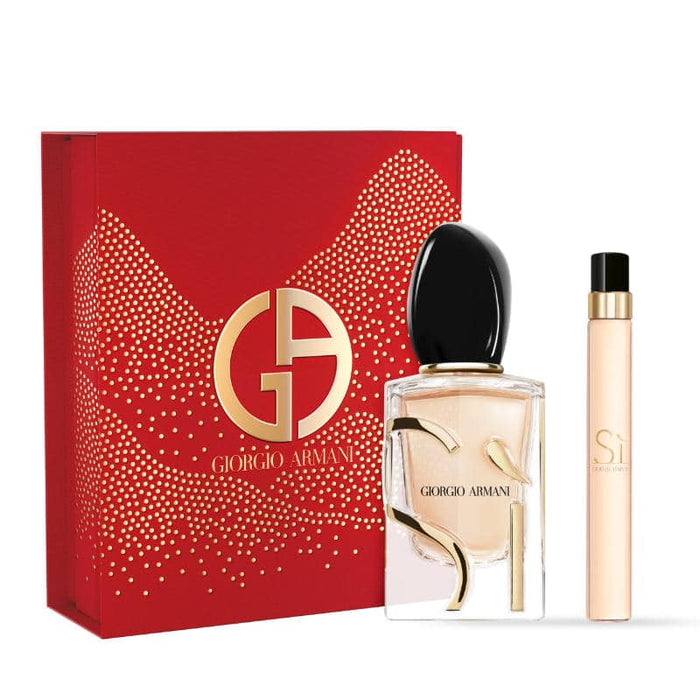 Armani Si - Geschenkset 50ml + 10ml-Parfümerie Olara-1