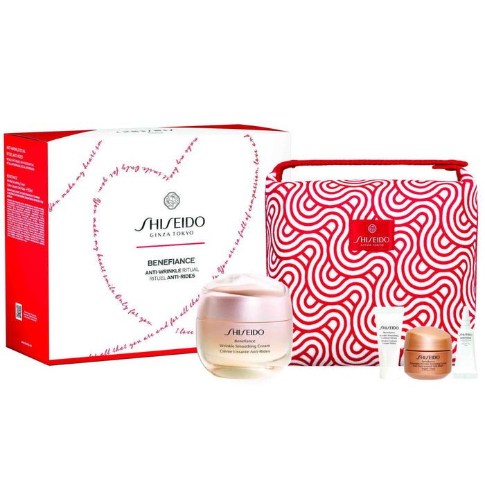 Set Shiseido Benefiance Crema de Día Suavizante - Olara-1 Fragrance Shop