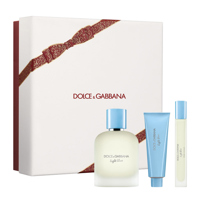 Dolce Gabbana Coffret Light Blue Pour Homme Eau De Toilette