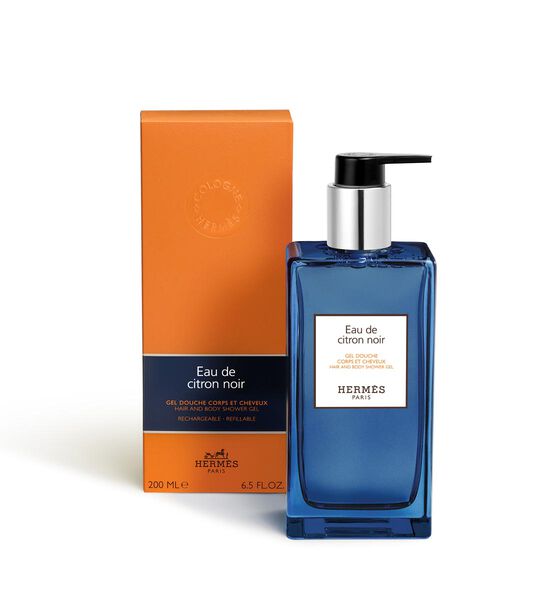 Hermès Eau de Citron Noir - Gel doccia per corpo e capelli 200ml