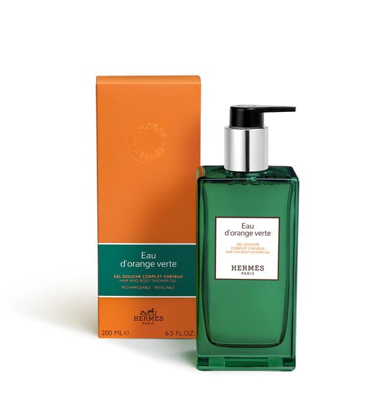 Hermès Eau d'Orange Verte - Gel Douche Corps et Cheveux 200 ml