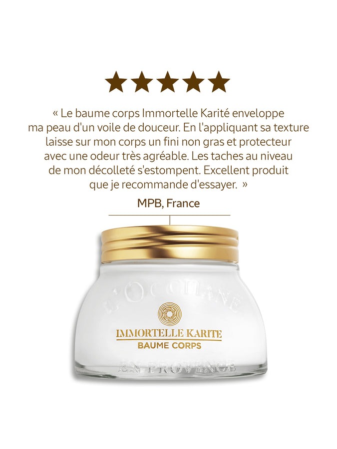 L'Occitane Baume Corps Immortelle-Karité