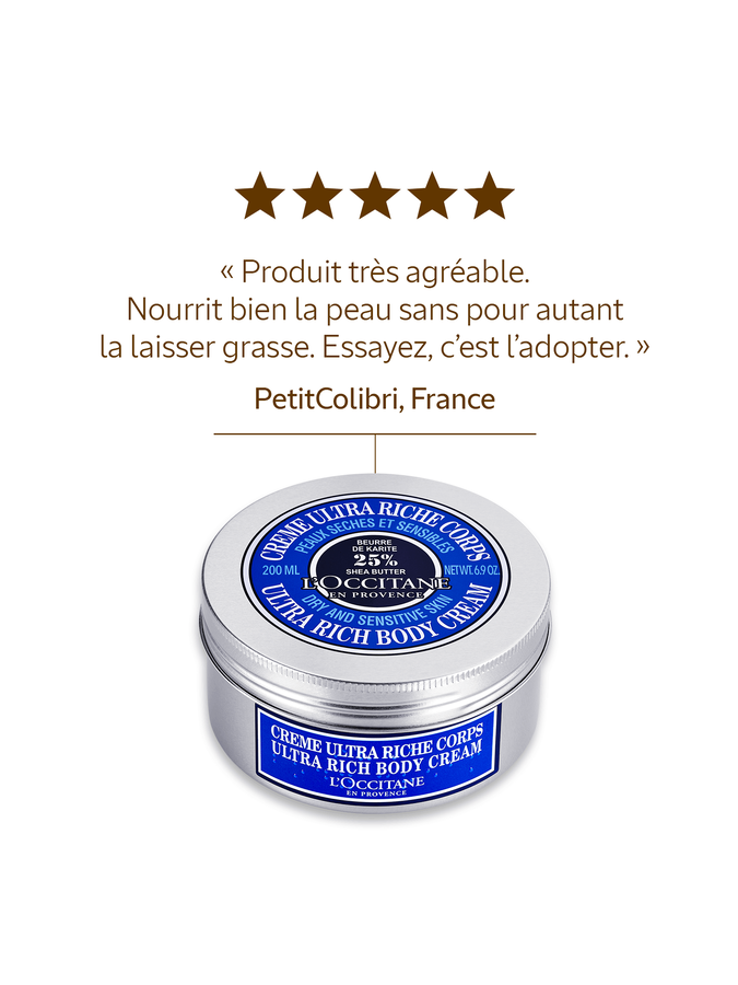 L'Occitane Crème Corps Ultra Riche Karité