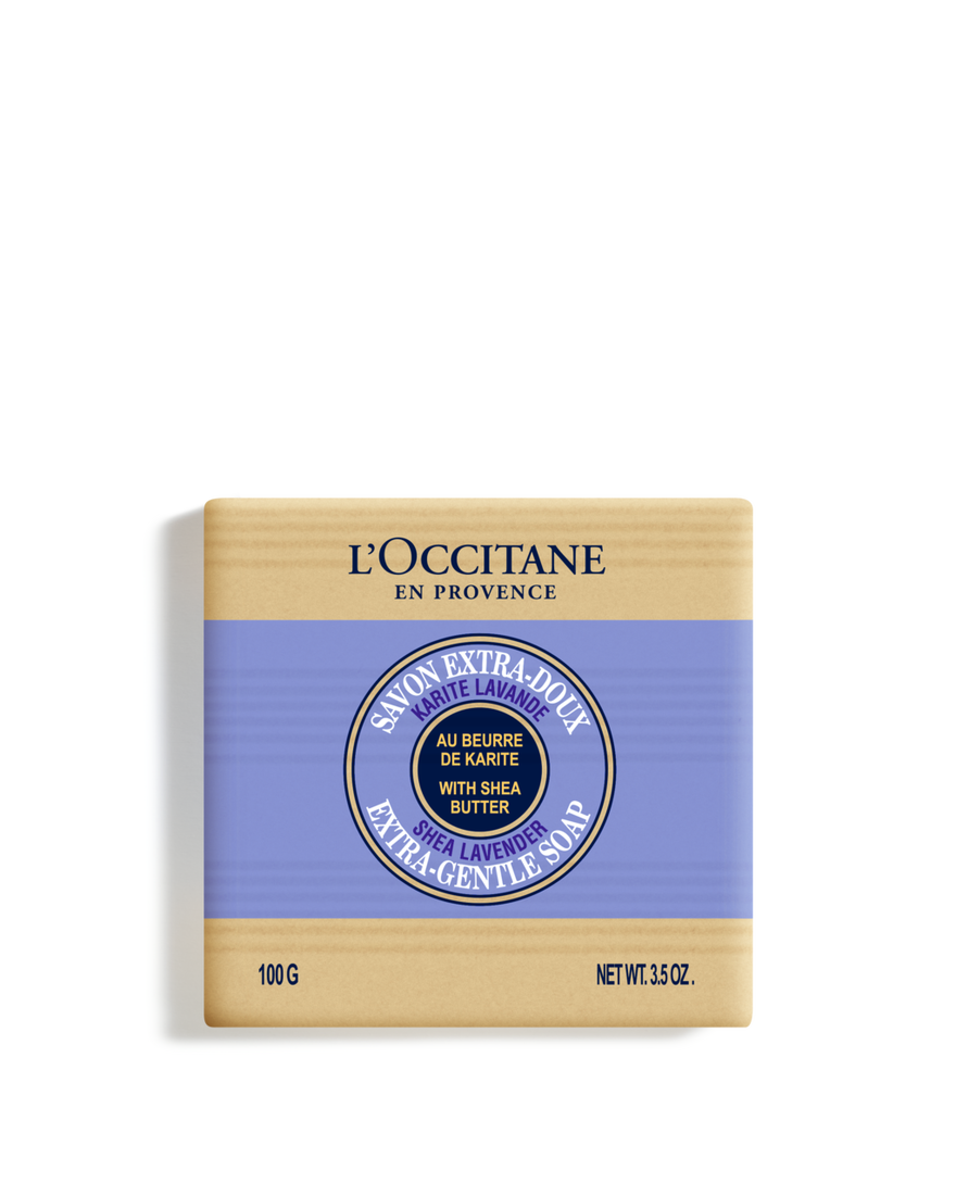 L'Occitane Savon Extra-Doux Karité Lavande-Parfumerie Olara-1 