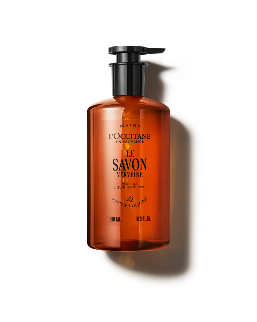 L'Occitane Savon Liquide Mains & Corps Karité Verveine-Parfumerie Olara-1 