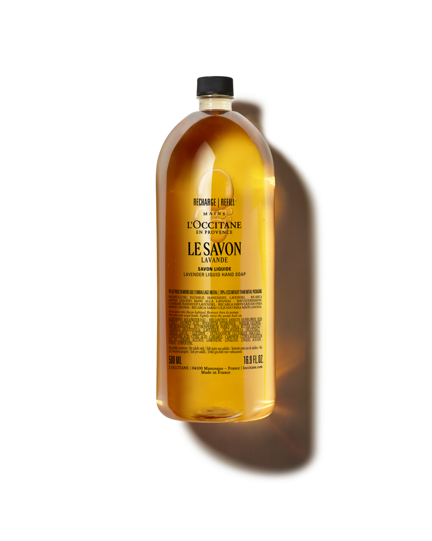 L'Occitane Savon Liquide Mains Lavande (flacon en verre)