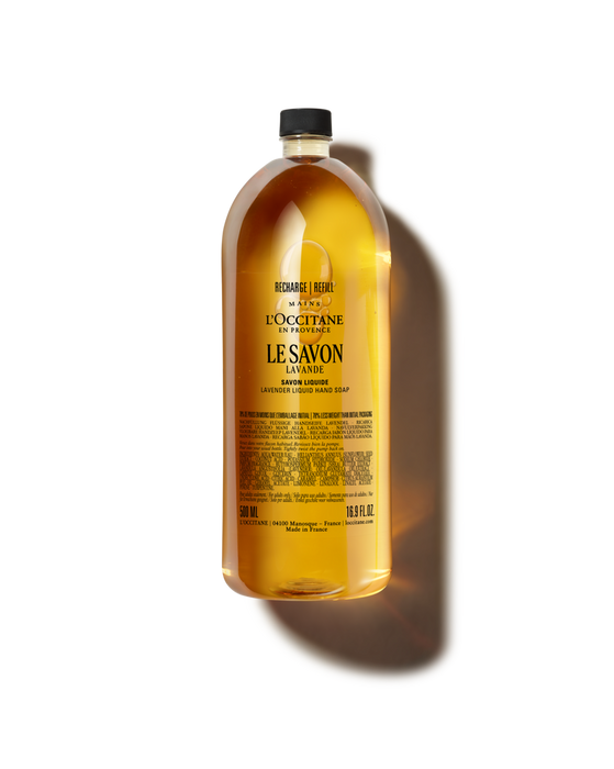 L'Occitane Savon Liquide Mains Lavande (flacon en verre)