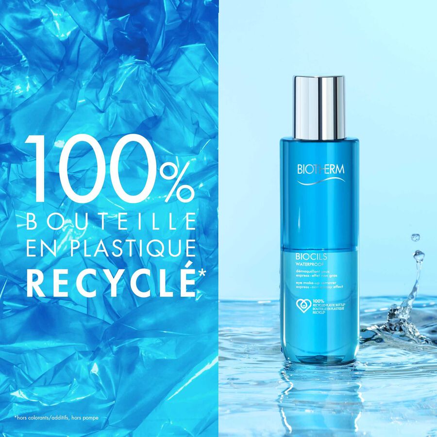 Biotherm - BIOCILS Démaquillant Express Bi-Phase Yeux - Waterproof Effet non Gras 100 ml-Parfumerie Olara-1 