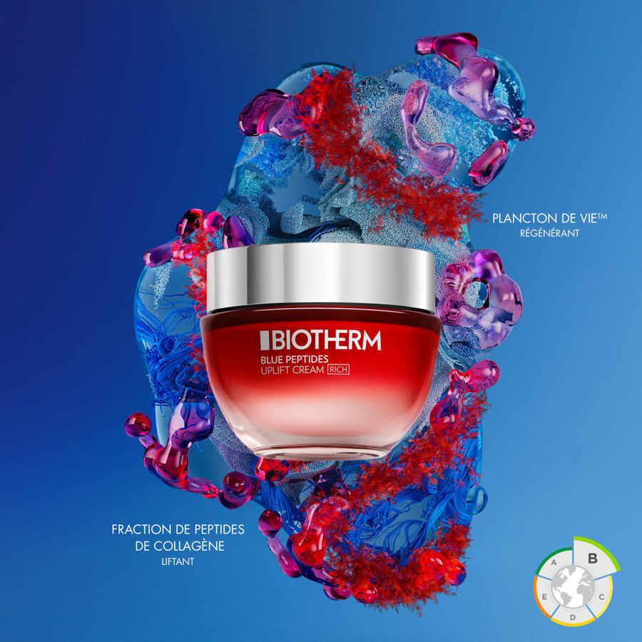 Biotherm - BLUE PEPTIDES UPLIFT Crème De Jour Riche Anti-Age et Fermeté 50 ml-Parfumerie Olara-1 