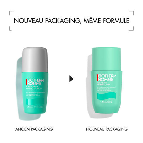 Biotherm -Aquapower- Déodorant Roll-On Anti Transpirant 75 ml