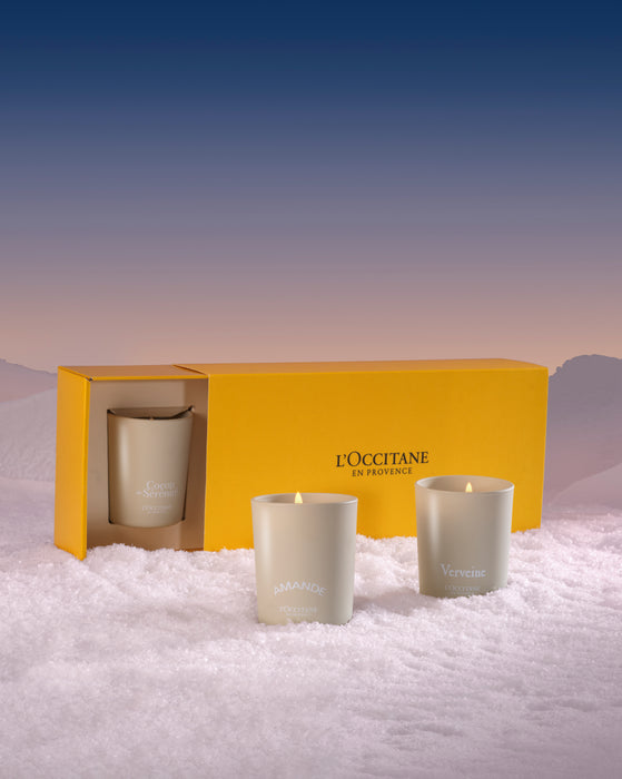 L'Occitane Coffret Découverte Bougies
