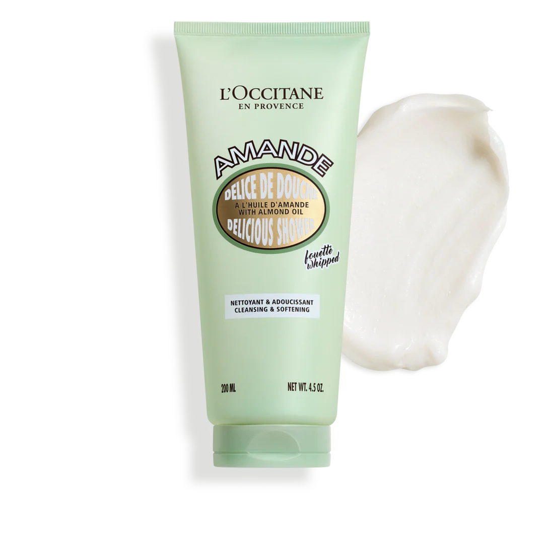 L'Occitane Délice de douche à l'huile d'amande 200 ml-Parfumerie Olara-1 