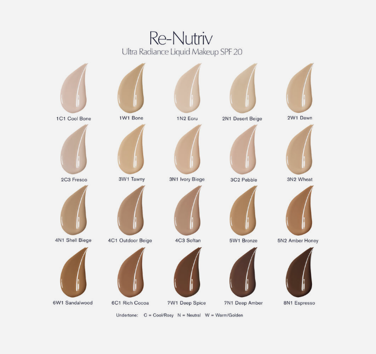 Estée Lauder - Re-Nutriv Ultra Radiance Liquid Makeup Foundation SPF20