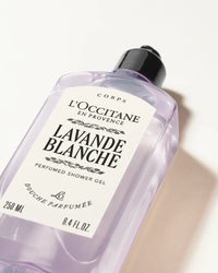 L'Occitane Gel Douche Lavande Blanche 250 ml (Nouveau packaging)