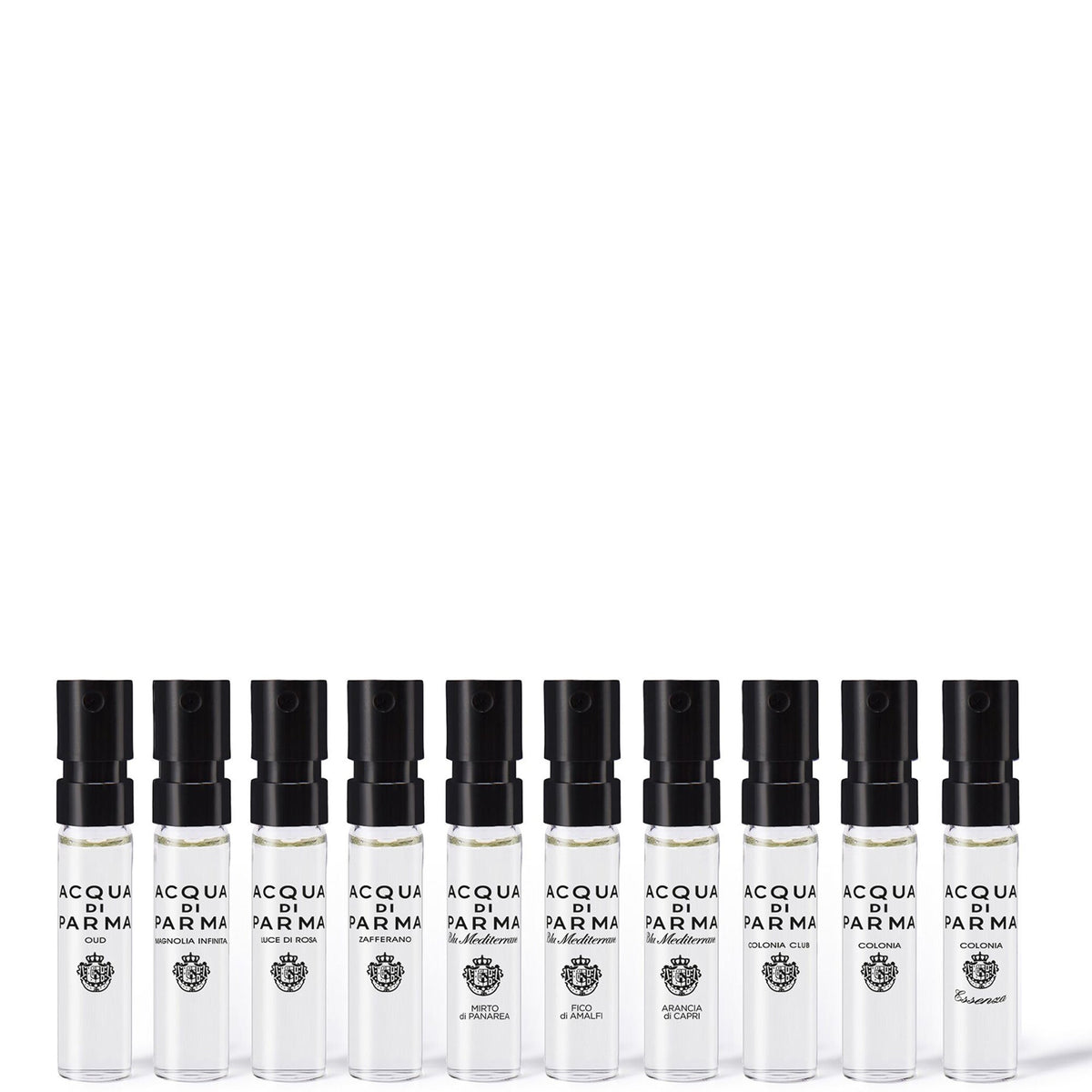 Coffret Sélection Acqua di Parma 10 miniatures 1,5 ml