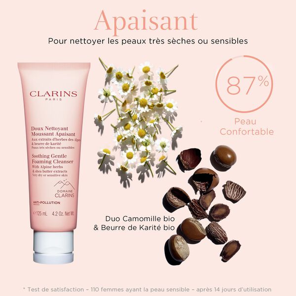 Clarins - Doux Nettoyant Moussant Apaisant