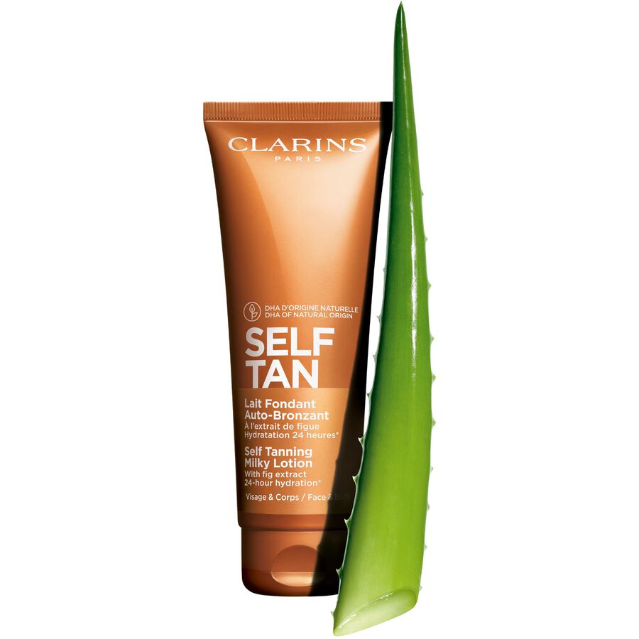 Clarins Self Tan Lait Fondant - Auto-Bronzant Visage & Corps