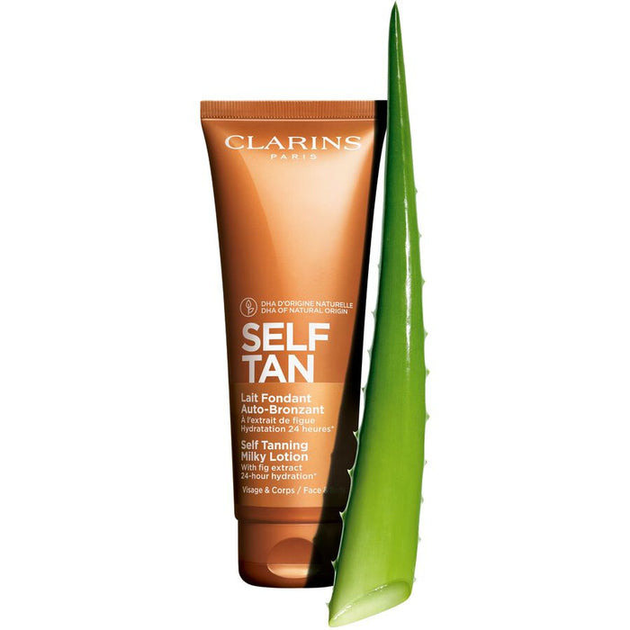 Clarins Self Tan Lait Fondant - Auto-Bronzant Visage & Corps