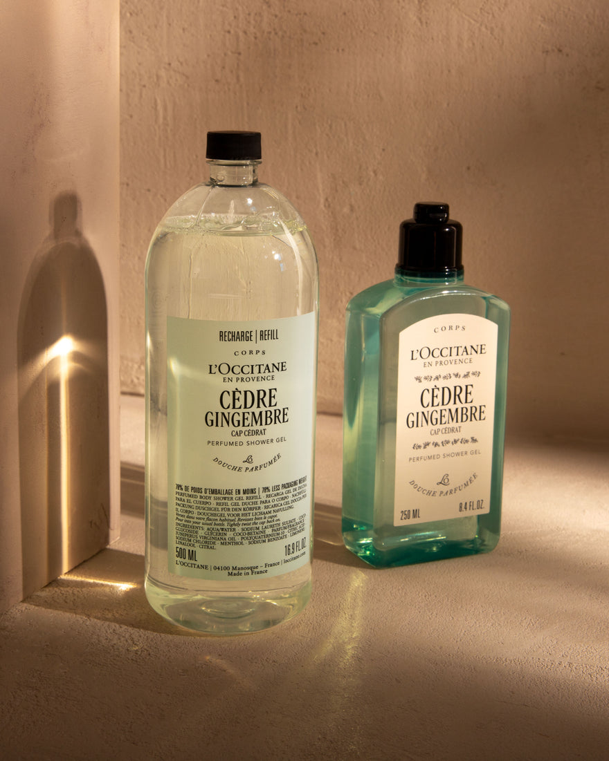 L'Occitane -Gel Douche Cèdre Gingembre (Cap Cédrat)