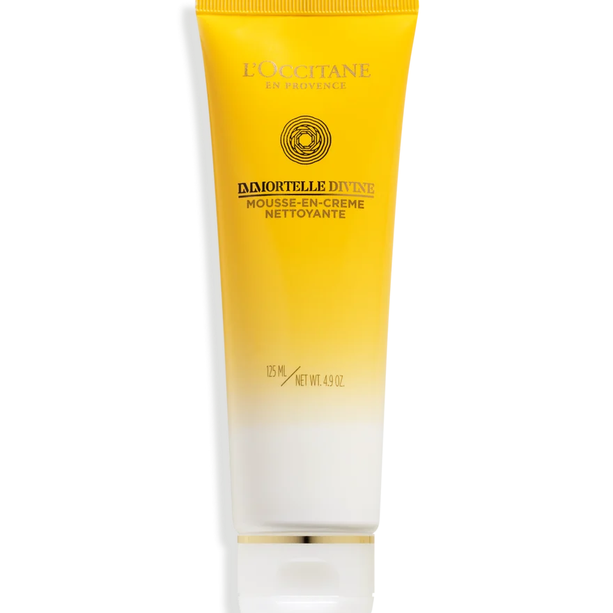 L'Occitane Mouse En Crème Nettoyante - Immortelle Divine
