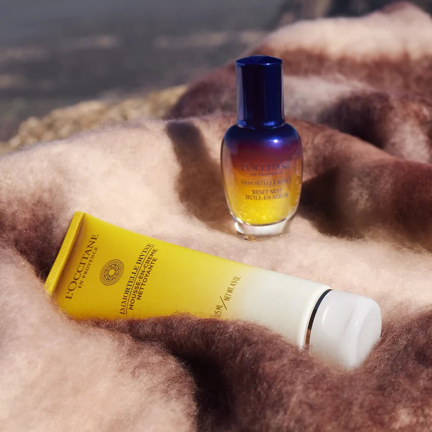 L'Occitane Mouse En Crème Nettoyante - Immortelle Divine