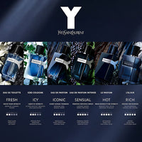 Yves Saint Laurent Y Iced Cologne Eau de Toilette Intense