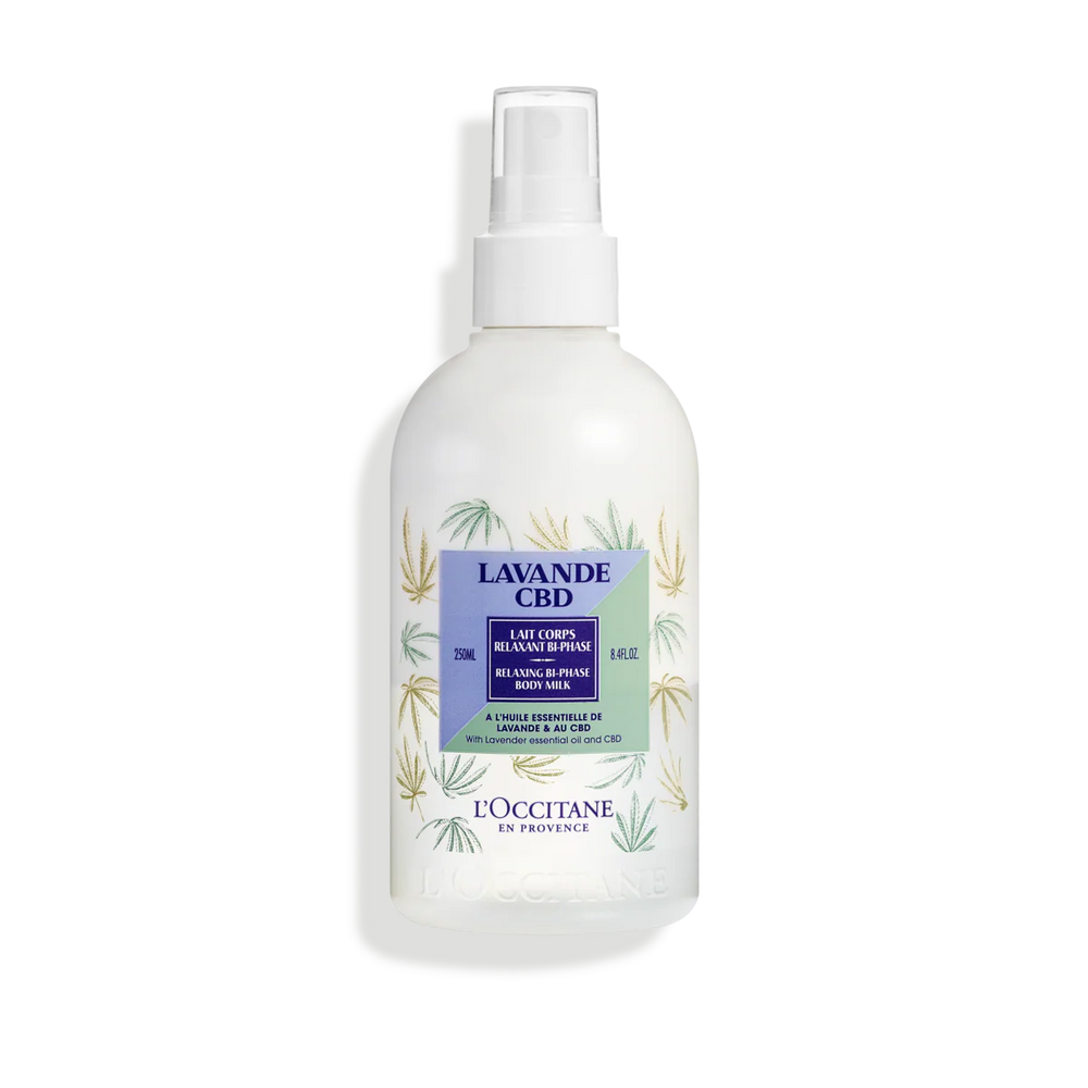 L'Occitane Lavande CBD - Lait Corps relaxant apaisant