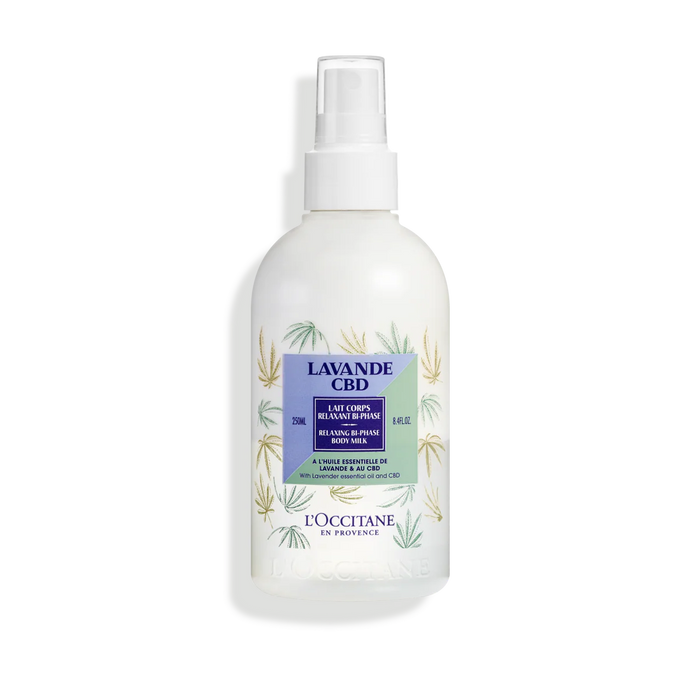 L'Occitane Lavande CBD - Lait Corps relaxant apaisant