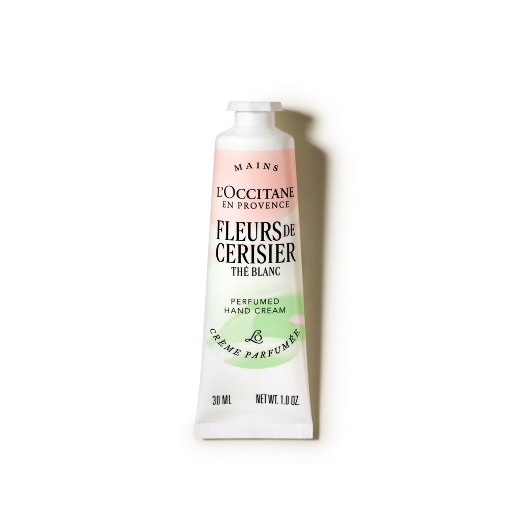 L'Occitane - Fleurs de Cerisier Thé Blanc Crème Mains Parfumée 30 ml