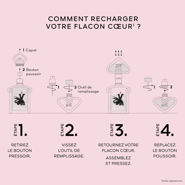 Guerlain La petite robe noire - Le flacon de coeur eau de toilette