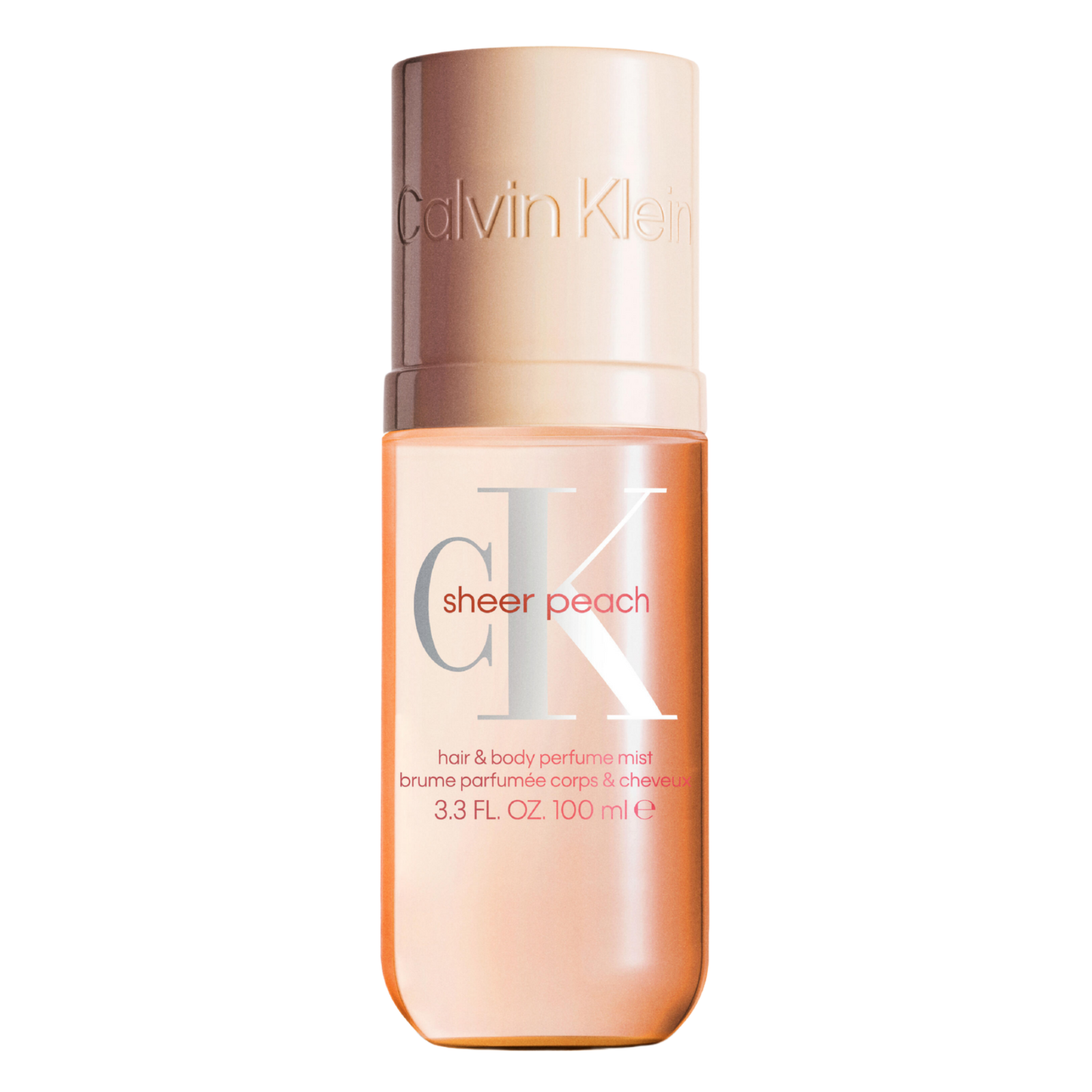 Calvin Klein Sheer Peach - Bruma Perfumada Cuerpo y Cabello-Parafumería Olara-1 