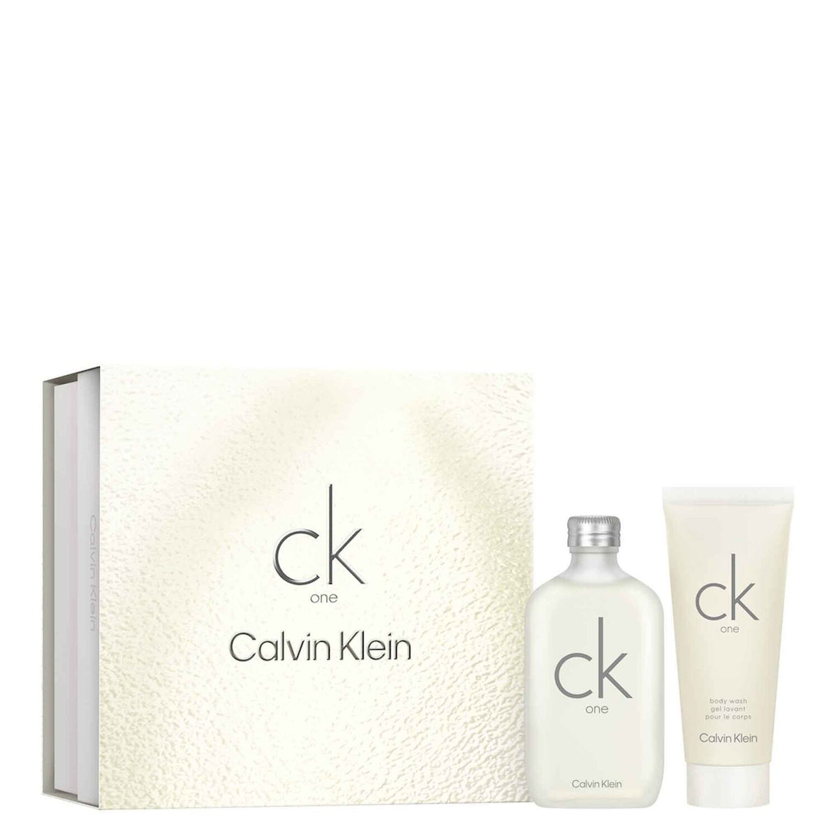 Coffret Calvin Klein CK One Eau de Toilette 100 ml et gel douche 100 ml