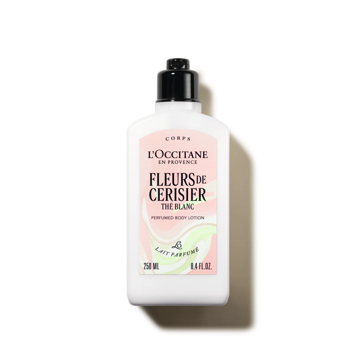 L'Occitane Fleurs de Cerisier Thé Blanc Lait Parfumé Corps 250 ml