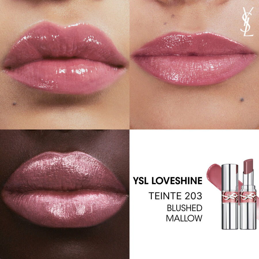 Yves Saint Laurent Loveshine - Rouge à lèvres brillant et soin