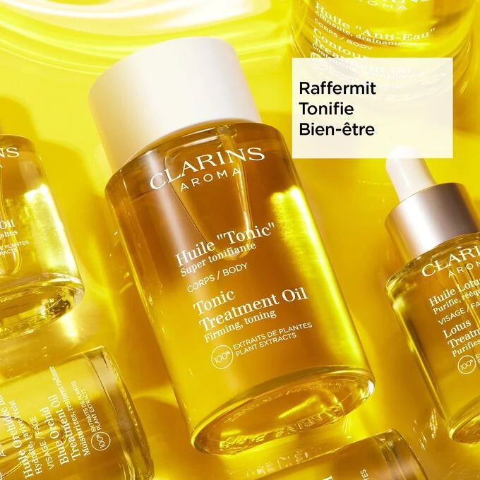 Clarins - Huile Tonic - Extraits de plantes
