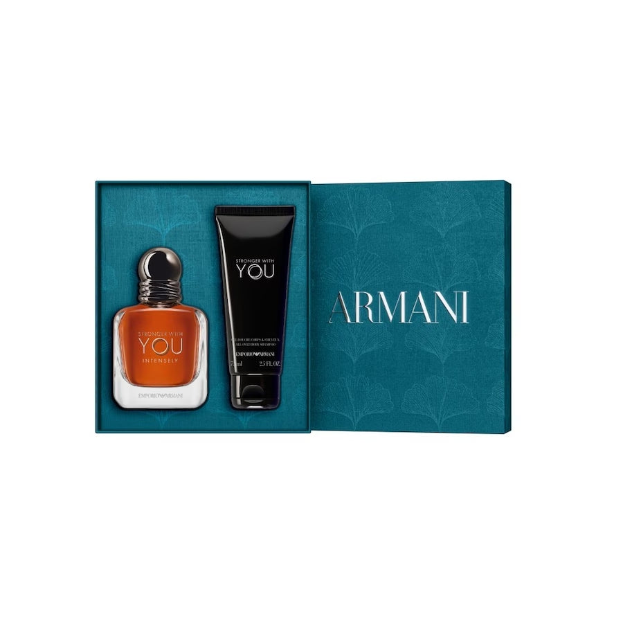Armani Stronger With You Intensely - Olara-1 Eau De Parfum-Parfümerie-Set 