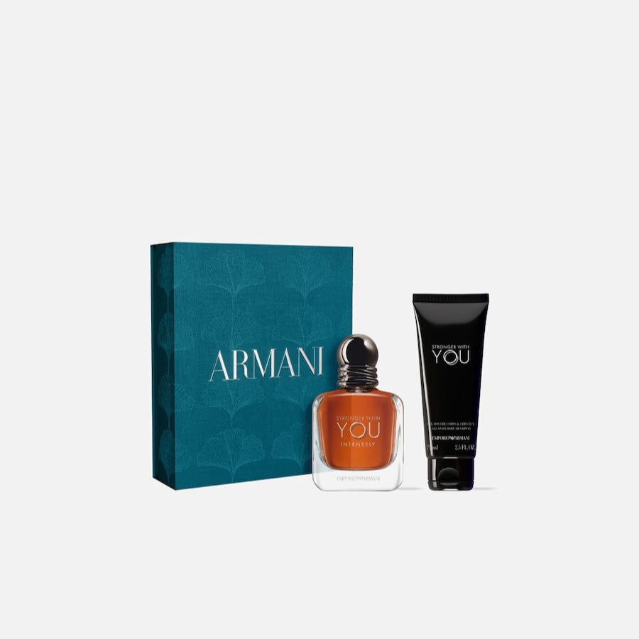 Armani Stronger With You Intensely - Coffret Eau De Parfum-Parfumerie Olara-1 