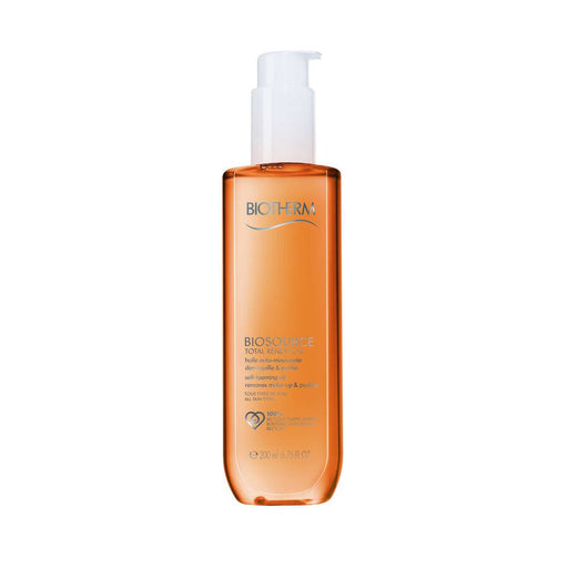 Biotherm - BIOSOURCE TOTAL RENEW OIL Huile Auto-Moussante Démaquillante et Purifiante 200 ml-Parfumerie Olara-1 